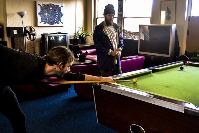 casual game of pool